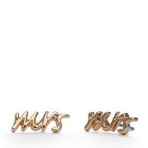 kate spade Jewelry - Kate Spade New York Gold Mrs. Stud Earrings kate spade Jewelry - Kate Spade New York Gold Mrs. Stud Earrings